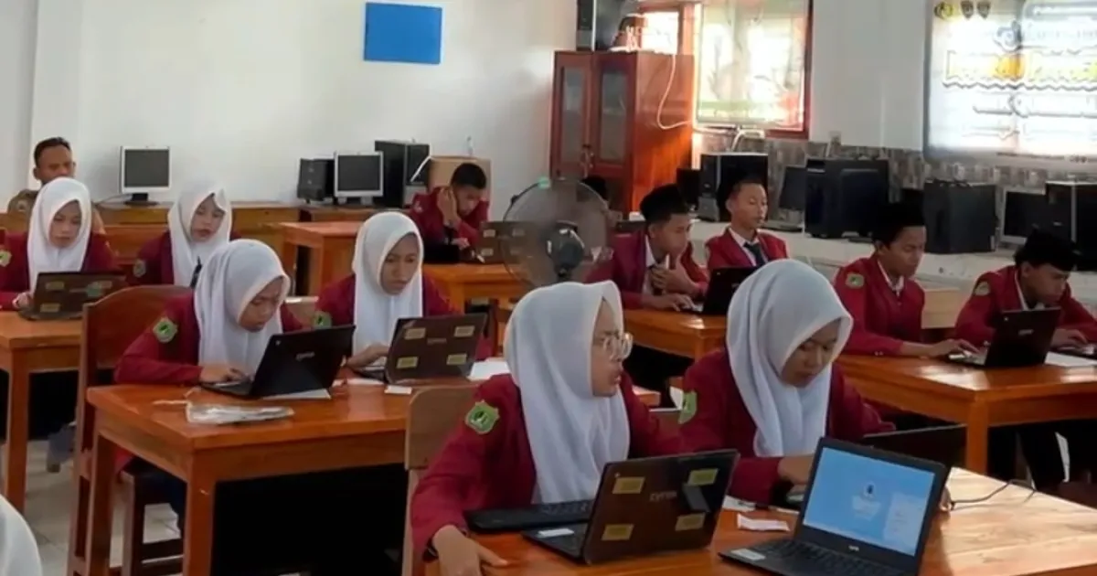 Gladi Tes Kemampuan Akademik (TKA) SMP Queen Al Amin Berjalan Lancar