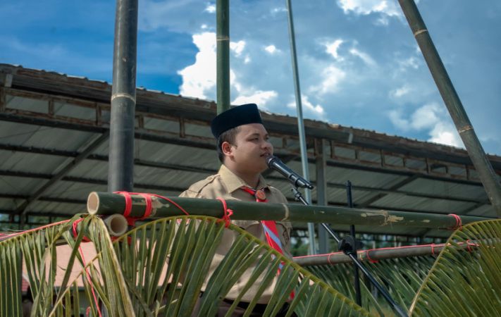 LKK Pramuka Penggalang SMP Queen Al-Amin 2025 Resmi Dibuka, Kamabigus: “Saatnya Buktikan Kualitas Diri Kalian sebagai Pramuka Sejati”